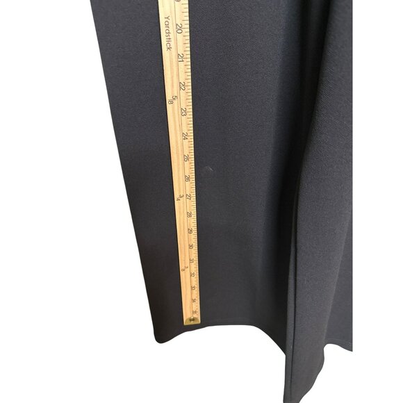 Anthropologie Women's Large Black Sleeveless V-Neck Tie Waist Jumper - Picture 7 of 9